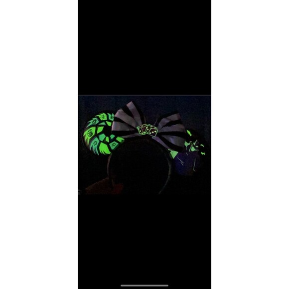 Disney Parks nightmare before Christmas glow in the dark Ears headband main image 4